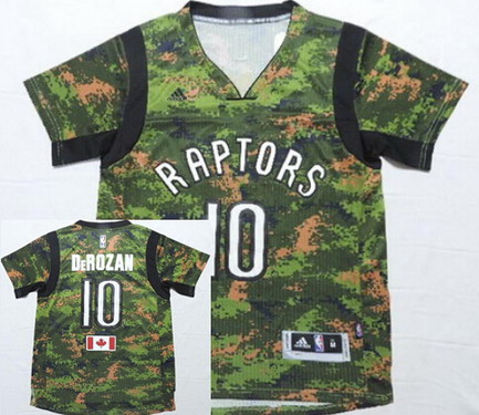 Raptors camouflage jersey