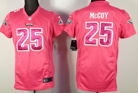 womens pink eagles jersey