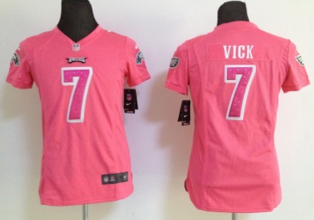 womens pink eagles jersey