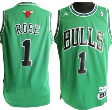 derrick rose jersey green