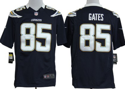 san diego chargers gates jersey