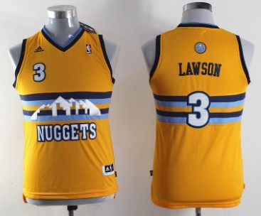 denver nuggets yellow jersey