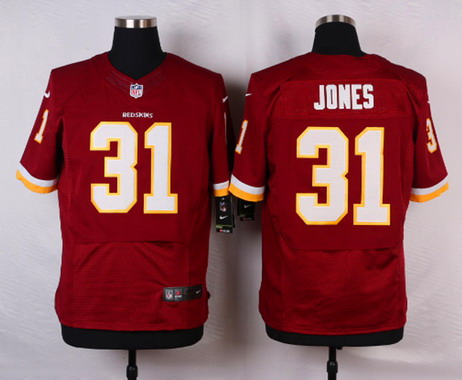 Men\u0026#39;s Washington Redskins #31 Matt Jones Burgundy Red Team Color ...