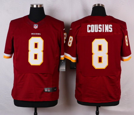 mens washington redskins kirk cousins nike burgundy game jersey  