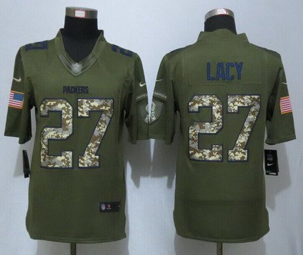 Men\u0026#39;s Green Bay Packers #52 Clay Matthews Green Salute To Service ...  