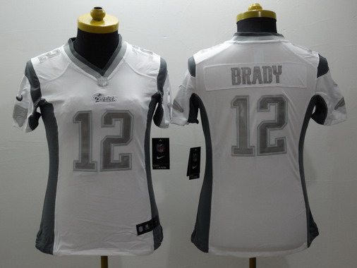 tom brady platinum jersey