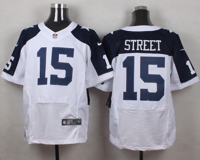 Nike NFL Youth Jerseys - Men's Dallas Cowboys #15 Devin Street White Thanksgiving Alternate ...