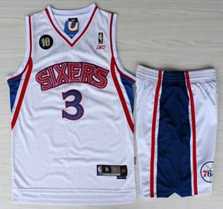 allen iverson 10th anniversary jersey