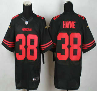 San Francisco 49ers #38 Jarryd Hayne Nike White Elite Jersey on ...  