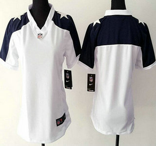 Women\u0026#39;s Dallas Cowboys Blank White Thanksgiving Retired Player NFL ...  