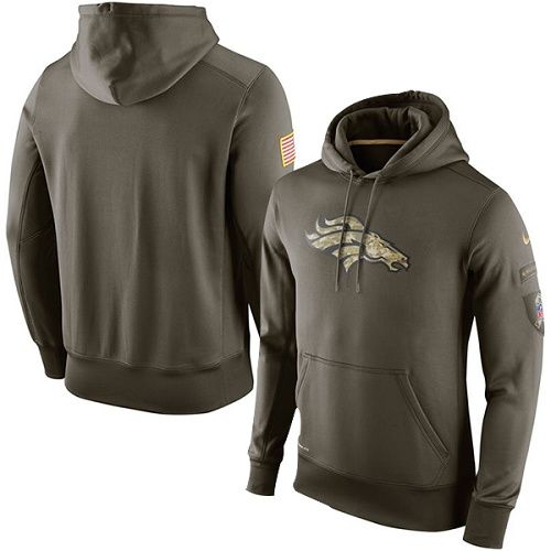 Men\u0026#39;s Denver Broncos Nike Olive Salute To Service KO Performance ...  