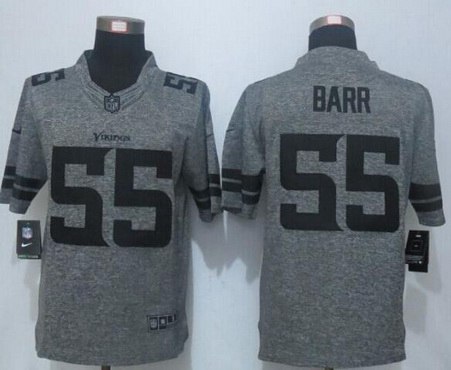 Men\u0026#39;s Minnesota Vikings #5 Teddy Bridgewater Nike Gray Gridiron ...
