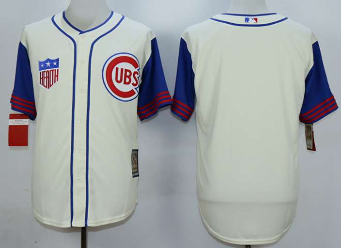 blank cubs jersey