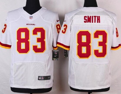 Men\u0026#39;s Washington Redskins #80 Jamison Crowder White Road NFL Nike ...  