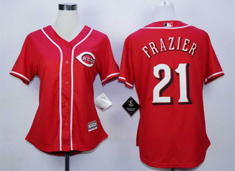 cincinnati reds frazier jersey