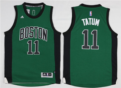 jayson tatum black and green jersey