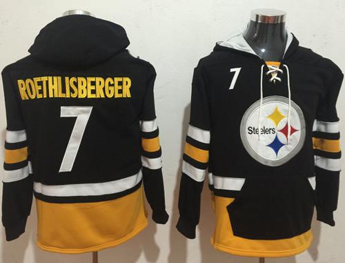Nike Pittsburgh Steelers #30 James Conner Black Gold Name UCLA Bruins logo sweatshirt in 2020 | College hoodies