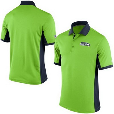 black and neon green polo shirt