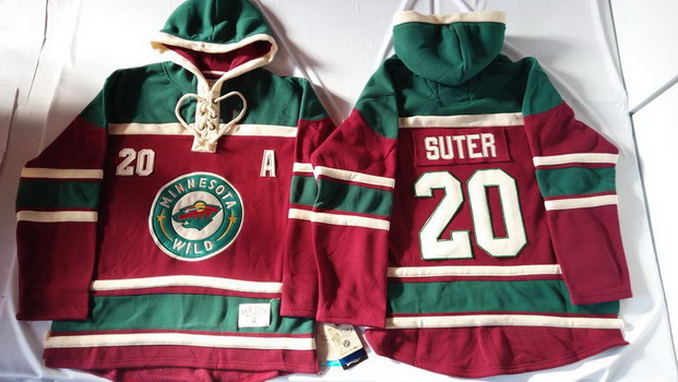 mn wild jersey hoodie