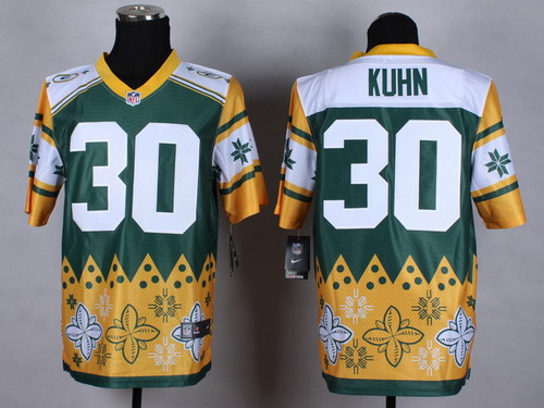 Nike Green Bay Packers #30 John Kuhn 2015 Noble Fashion Elite Jersey