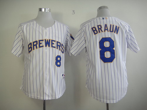 milwaukee brewers pinstripe jersey