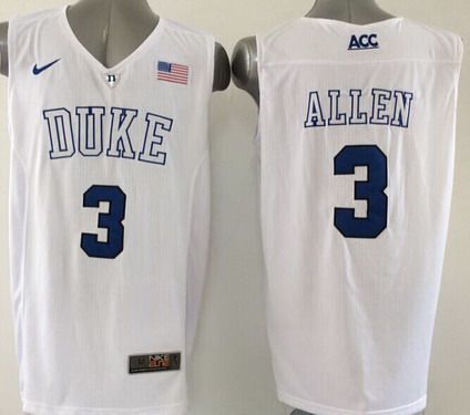 duke white jersey