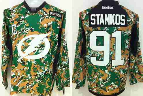 tampa bay lightning camo jersey