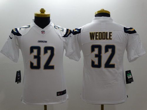 nike toddler san diego chargers customized team color game jersey  