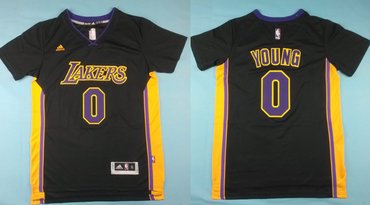 lakers black sleeve jersey