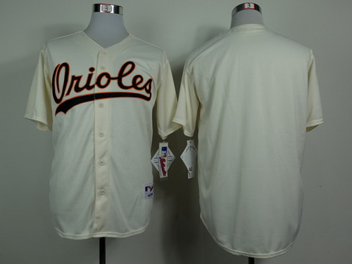 Baltimore Orioles Blank 1954 Cream Jersey on sale,for Cheap,wholesale from  China