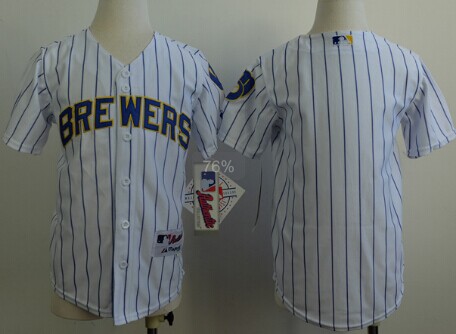 milwaukee brewers pinstripe jersey