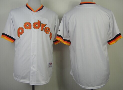 San Diego Padres Blank 1984 White Jersey on sale,for Cheap