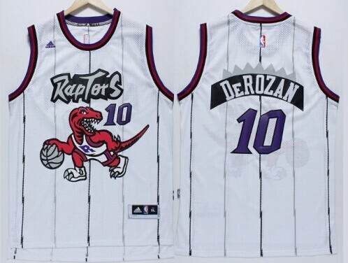 demar derozan throwback raptors jersey