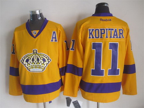 los angeles kings yellow jersey