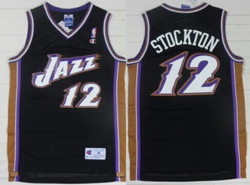 utah jazz black jersey