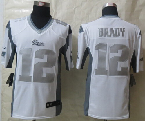 platinum tom brady jersey