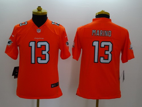 dan marino orange jersey