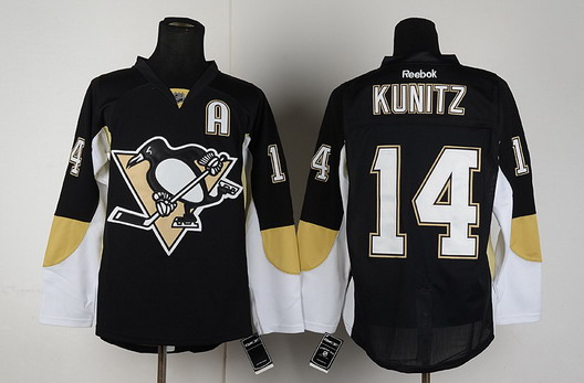 NHL Men's Pittsburgh Penguins Kris Letang #58 Breakaway Home Replica Jersey