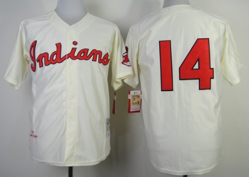 larry doby indians jersey