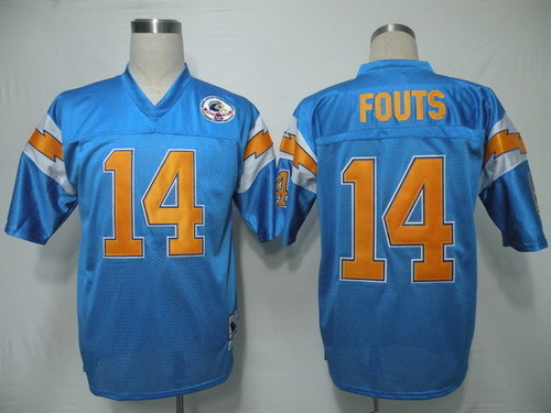 baby blue chargers jersey
