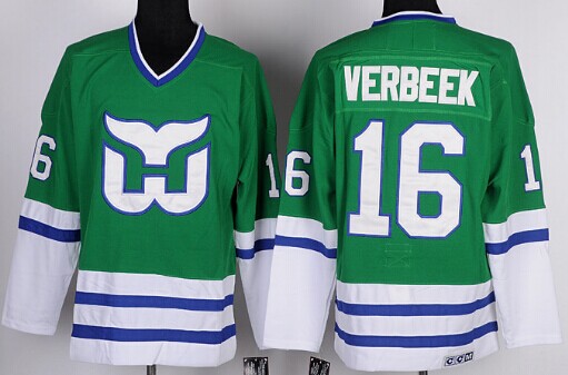 Men's Hartford Whalers CCM White Throwback Jersey