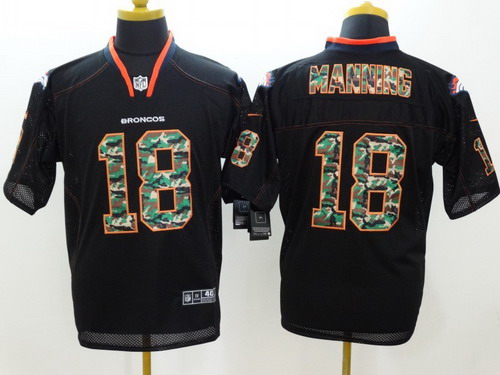 peyton manning camo jersey