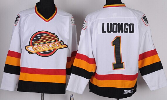Vancouver canucks roberto luongo jersey Clearance