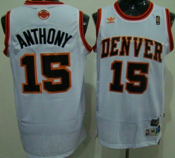 carmelo anthony white jersey