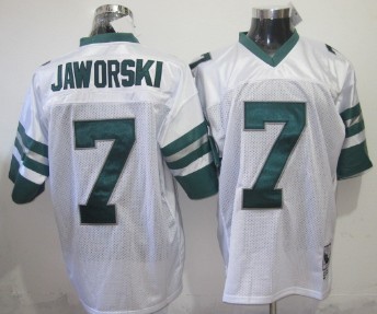 Limited Women's Ron Jaworski Silver Jersey - #7 Football Philadelphia  Eagles 100th Season Inverted Legend Size S