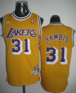 kurt rambis lakers jersey