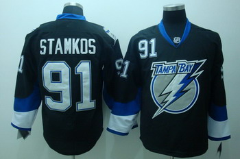 Cheap Tampa Bay Lightning Hockey Jerseys #91 Steven Stamkos Jersey