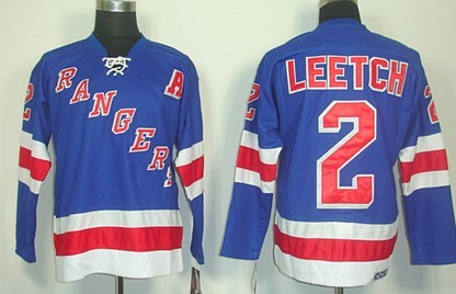 New York Rangers #2 Brian Leetch Light Blue Throwback CCM Jersey on  sale,for Cheap,wholesale from China