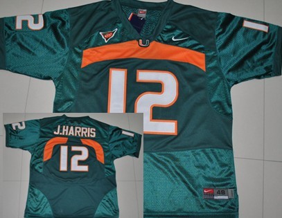 miami hurricanes green jersey