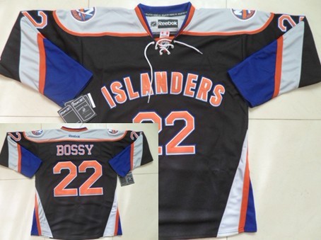 New York Islanders #22 Mike Bossy Baby Blue CCM Throwback Stitched